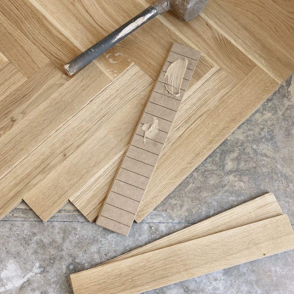 Pose de parquet massif par un poseur de parquet en Finistère Sud